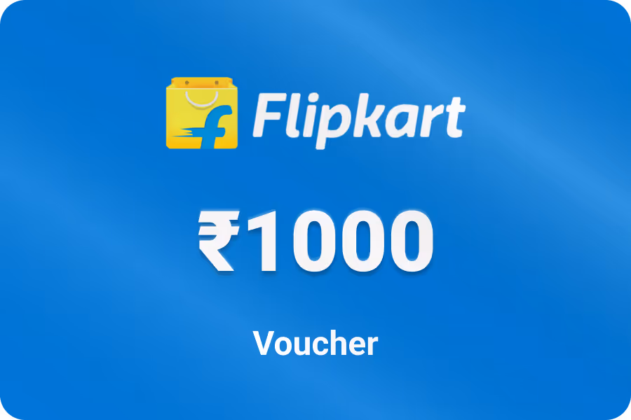Flipkart Shopping Voucher — Up to 25% off, from ₹750